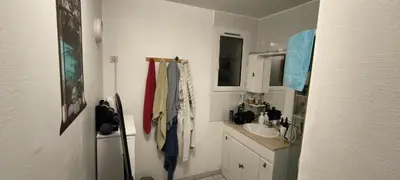Salle de bains dans l'établissement Bienvenue en Gâtine
