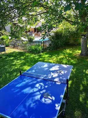 Tennis de table au sein de l'établissement Chambres en maison d'hôtes Le Moulin d'Annepont ou à proximité