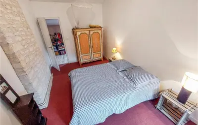 Un ou plusieurs lits dans un hébergement de l'établissement Gorgeous Home In Geay