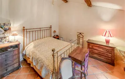 Un ou plusieurs lits dans un hébergement de l'établissement Gorgeous Home In Geay