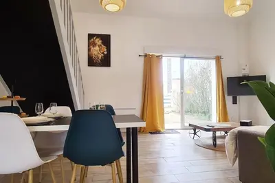 Coin salon dans l'établissement Le Lion d'Or
