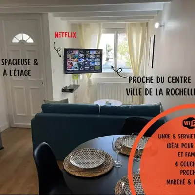Le p tit Marin proche marché central et gare SNCF- wifi haut débit -