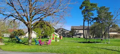 Jardin de l'établissement Gîte 1 La vigne est belle - 3 étoiles
