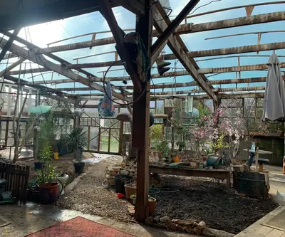 Jardin de l'établissement Le petit Permadise