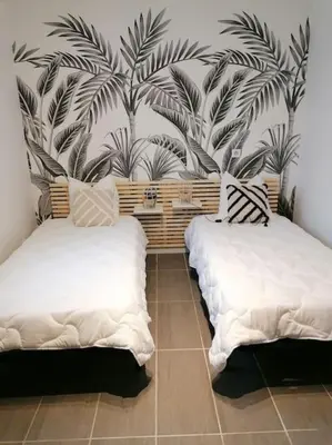 Un ou plusieurs lits dans un hébergement de l'établissement Maison proche la Rochelle
