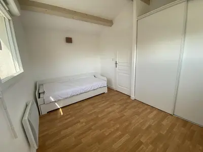Un ou plusieurs lits dans un hébergement de l'établissement Maison calme récente à Fouras - 6 pers. - FR-1-709-40