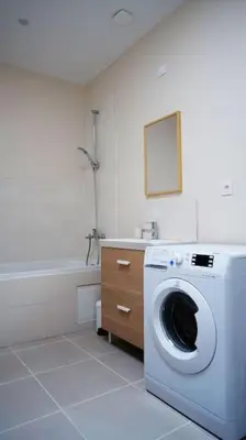 Salle de bains dans l'établissement Le domaine de Villiers : maisons de campagne