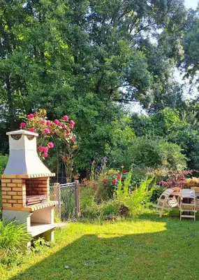 Jardin de l'établissement Maison de Preuillé