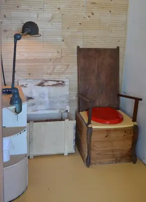 Coin salon dans l'établissement Camping La Petite Houmée