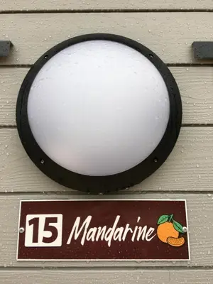 Certificat, récompense, panneau ou autre document affiché dans l'établissement Mandarine la vallee des noyers