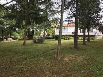 Jardin de l'établissement Gite du parc