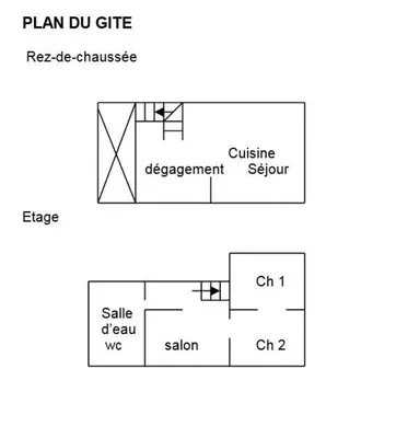Plan de l'établissement La rouartiniere