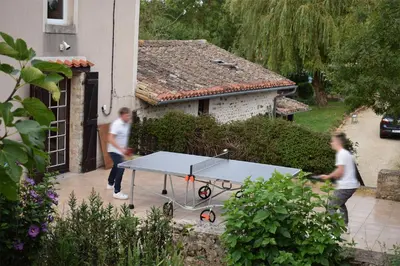Jardin de l'établissement Le moulin de l'anglee