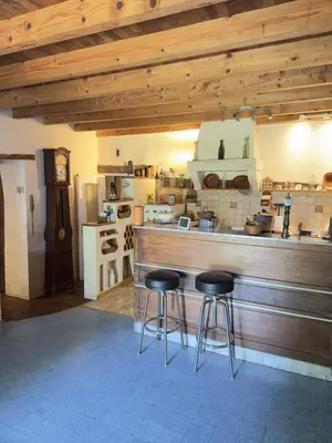 Cuisine ou kitchenette dans l'établissement Chez l'antoinette