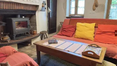 Coin salon dans l'établissement Chez l'antoinette