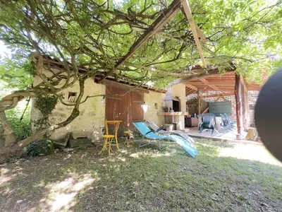 Jardin de l'établissement Chez l'antoinette