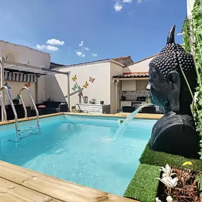 Maison piscine proche La Rochelle