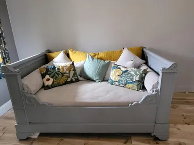 Un ou plusieurs lits dans un hébergement de l'établissement Au Clos Des Dély - Chambre d Hôtes 