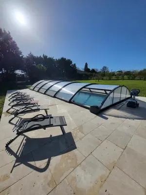 Piscine de l'établissement Au Clos Des Dély - Chambre d Hôtes 