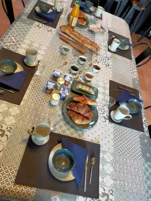 Nourriture dans la maison d'hôtes ou à proximité