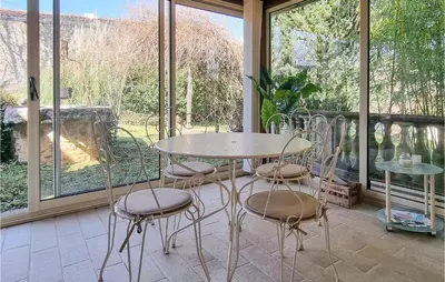 Jardin de l'établissement Les Lumas