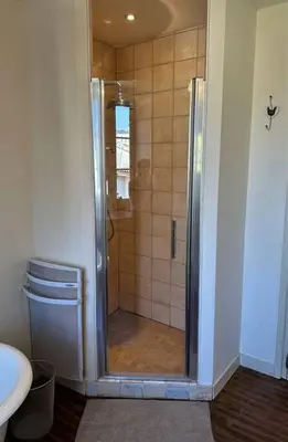Salle de bains dans l'établissement Happiness Verteuil sur Charente