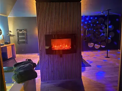 Plan de l'établissement Suite Casanova avec SPA & Escape Love Game - Doux Bleu Jeux